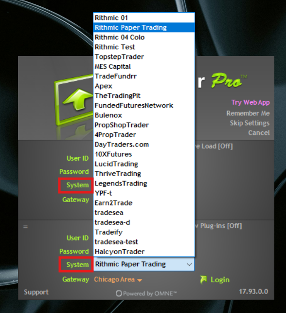 How to Connect Your Rithmic Prop Firm Account to DeepChart
