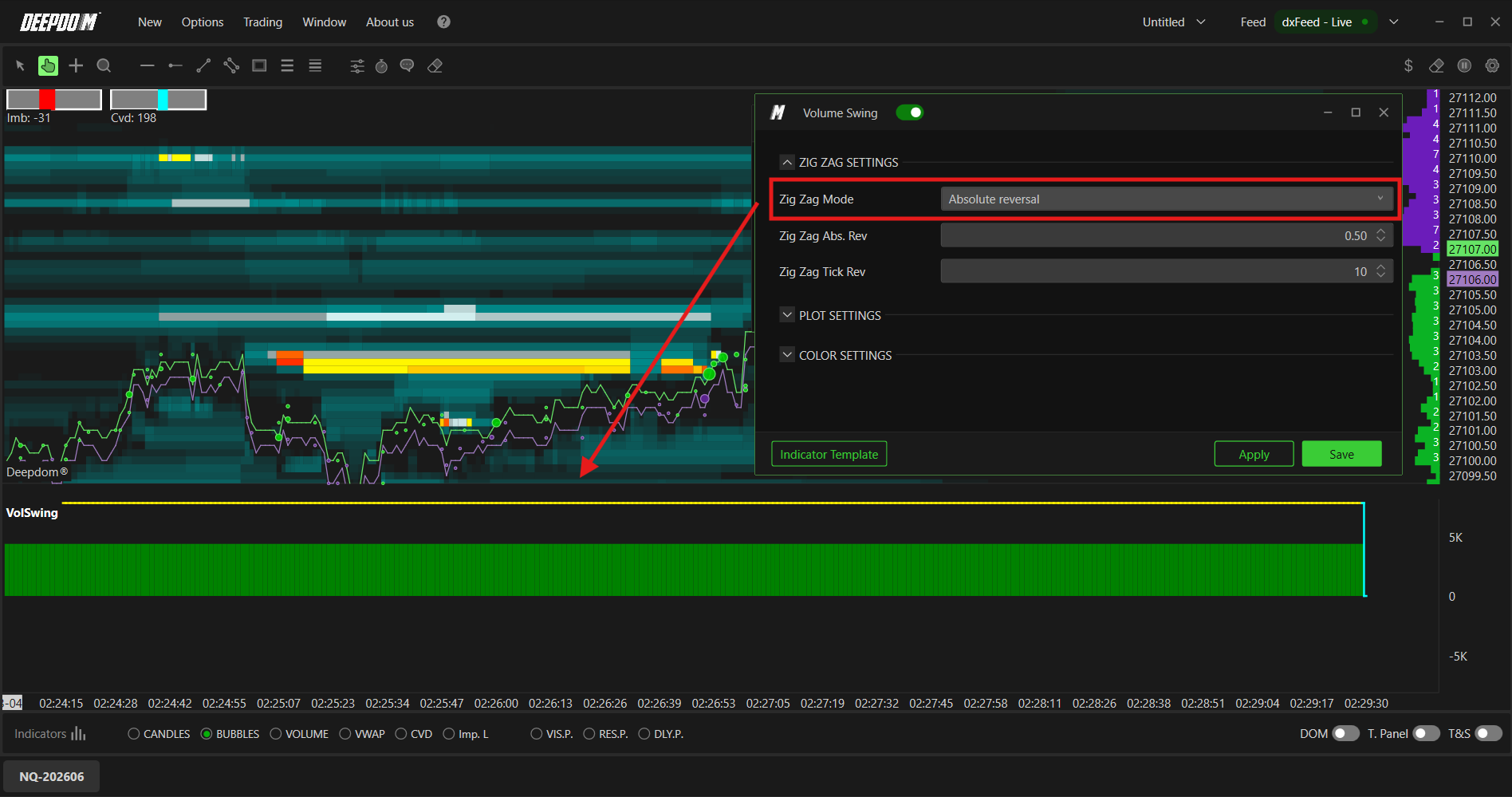 Volume Swing