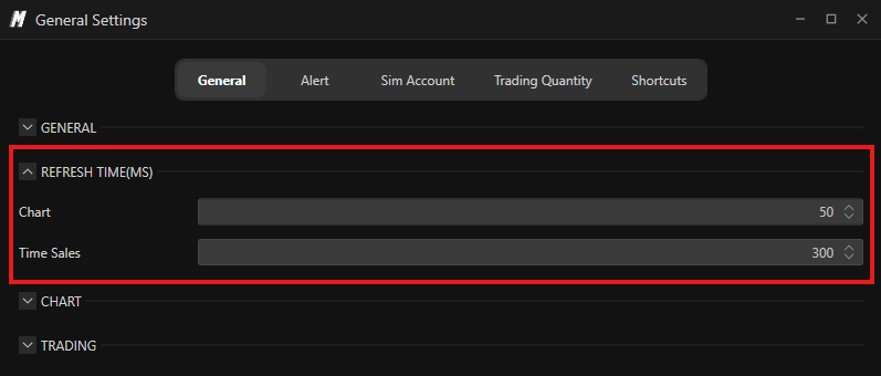 General Settings