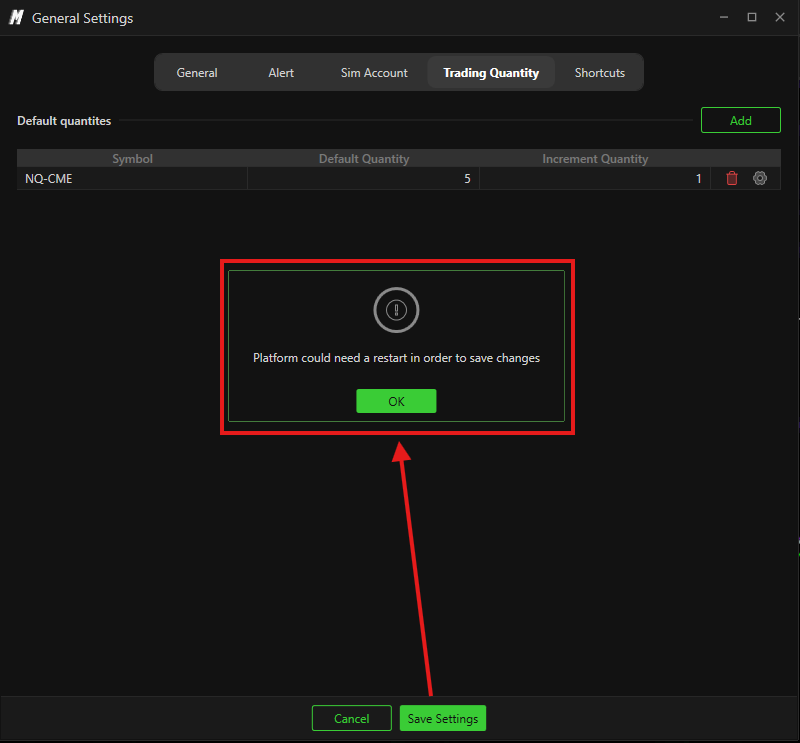 General Settings